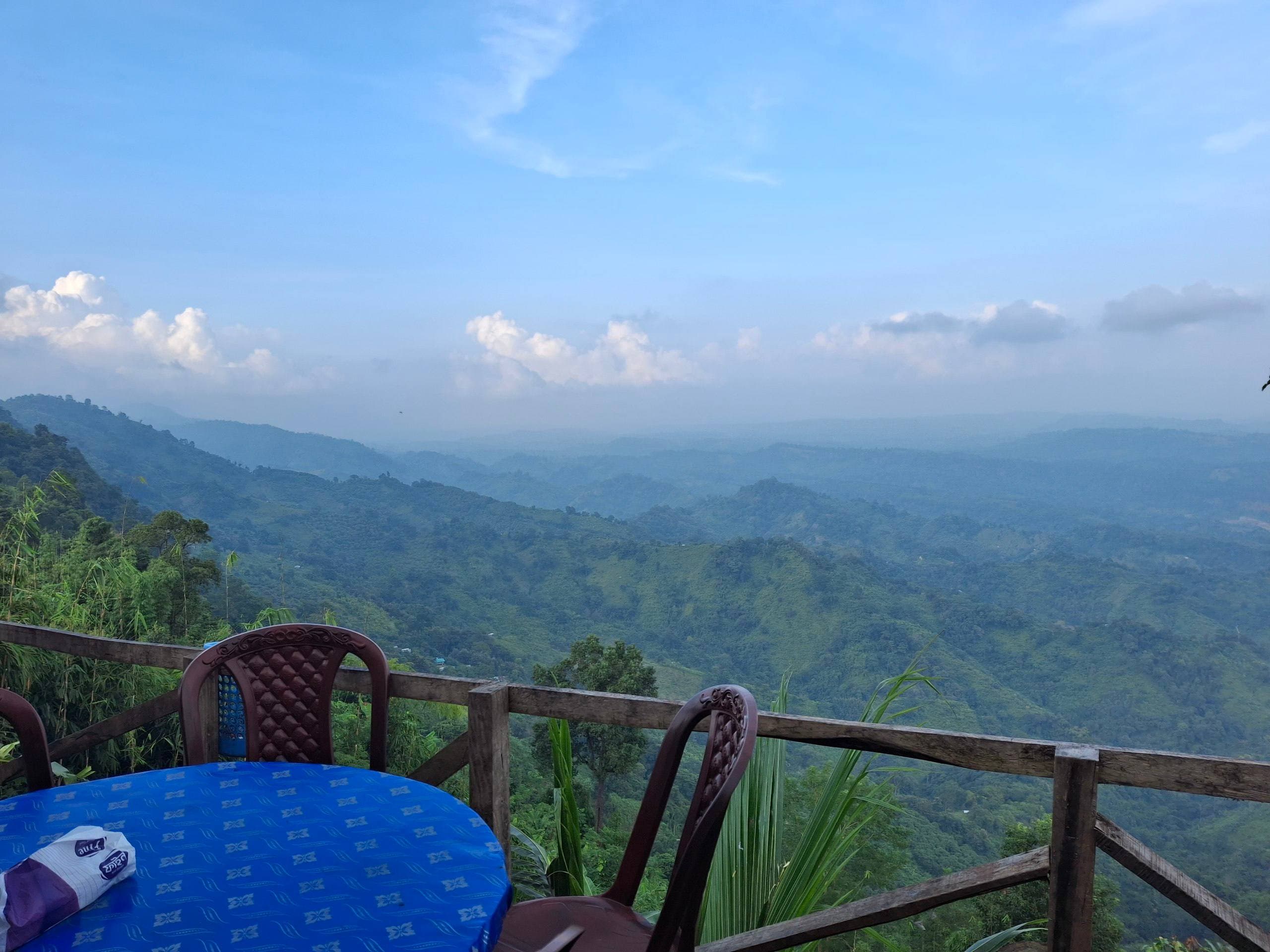 Lunch with a view